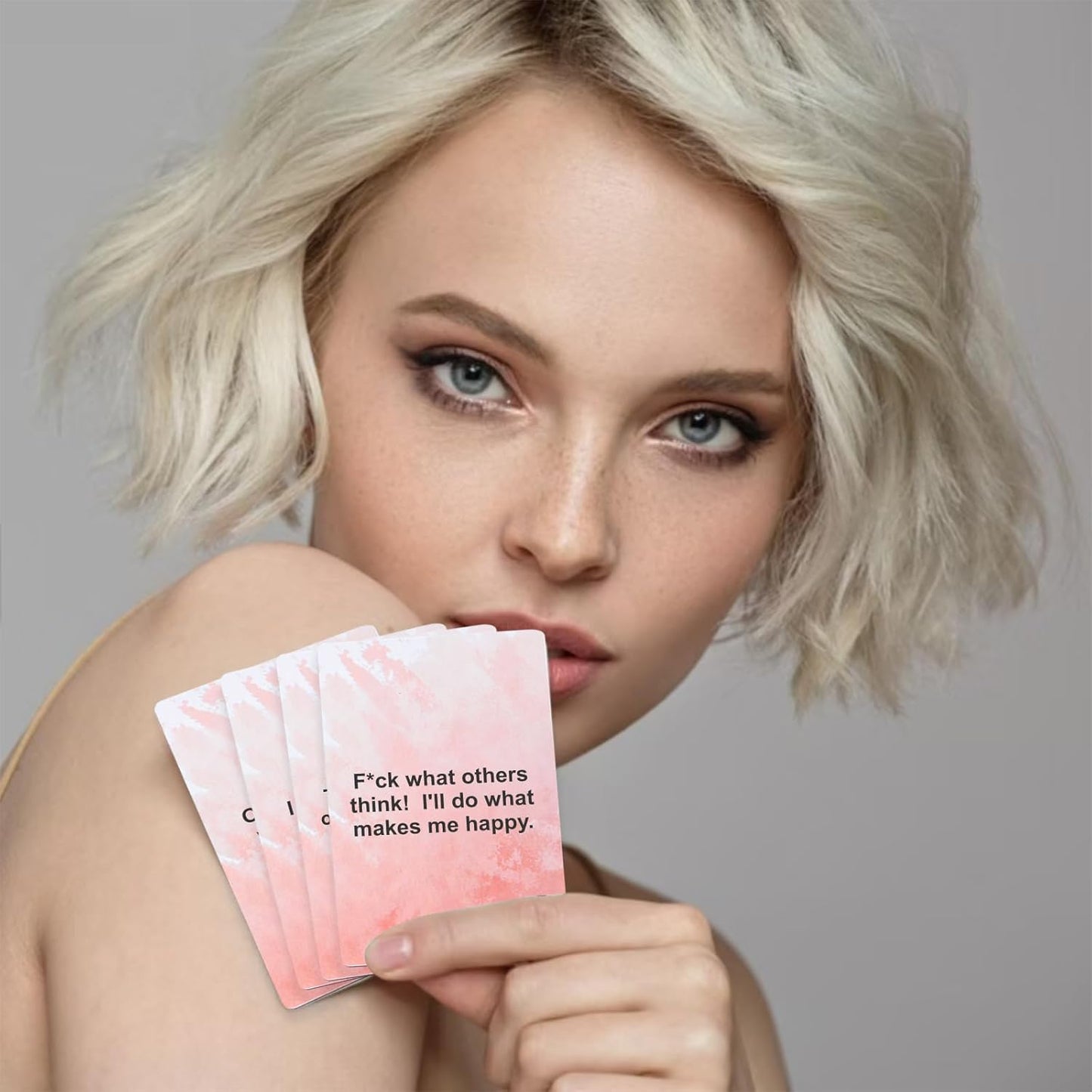 Gifts for Women, Best Friend, Besties, Sister and Self Care - 55 Badass Affirmation Cards, Funny Christmas, Birthday Gift Idea