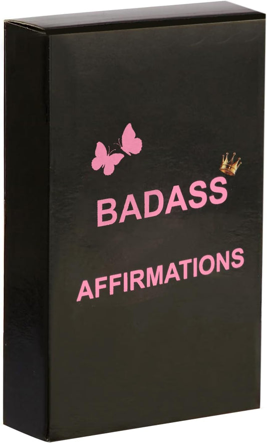 Gifts for Women, Best Friend, Besties, Sister and Self Care - 55 Badass Affirmation Cards, Funny Christmas, Birthday Gift Idea