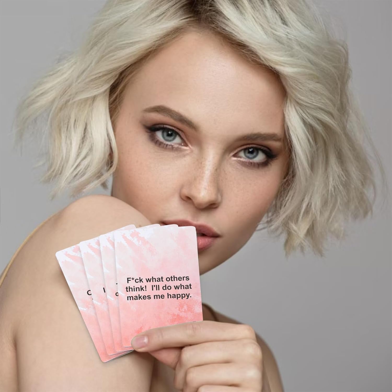 Gifts for Women, Best Friend, Besties, Sister and Self Care - 55 Badass Affirmation Cards, Funny Christmas, Birthday Gift Idea